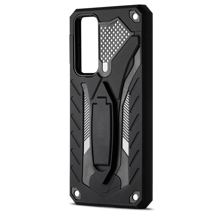 For vivo V20 SE Shockproof TPU + PC Protective Case with Holder
