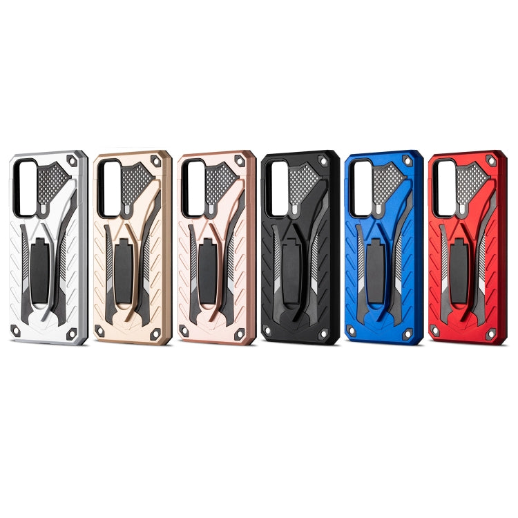 For vivo V20 SE Shockproof TPU + PC Protective Case with Holder