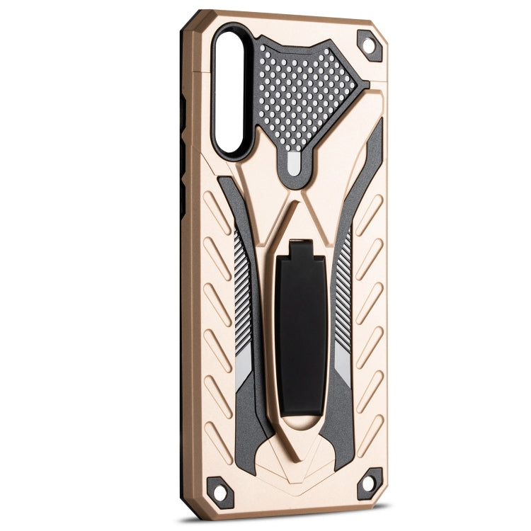 For Huawei Y8p & Enjoy 10s Shockproof TPU + PC Protective Case with Holder