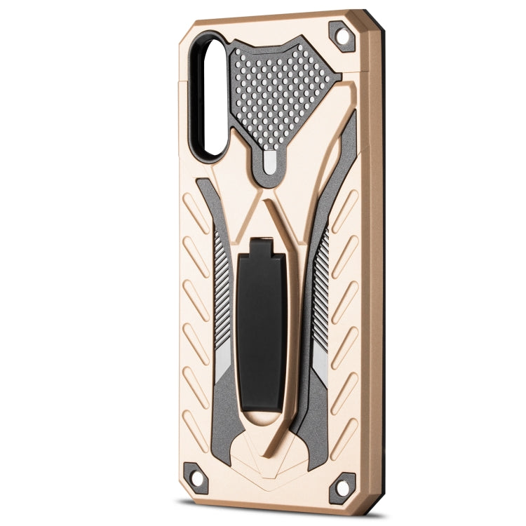 For Huawei Y8p & Enjoy 10s Shockproof TPU + PC Protective Case with Holder