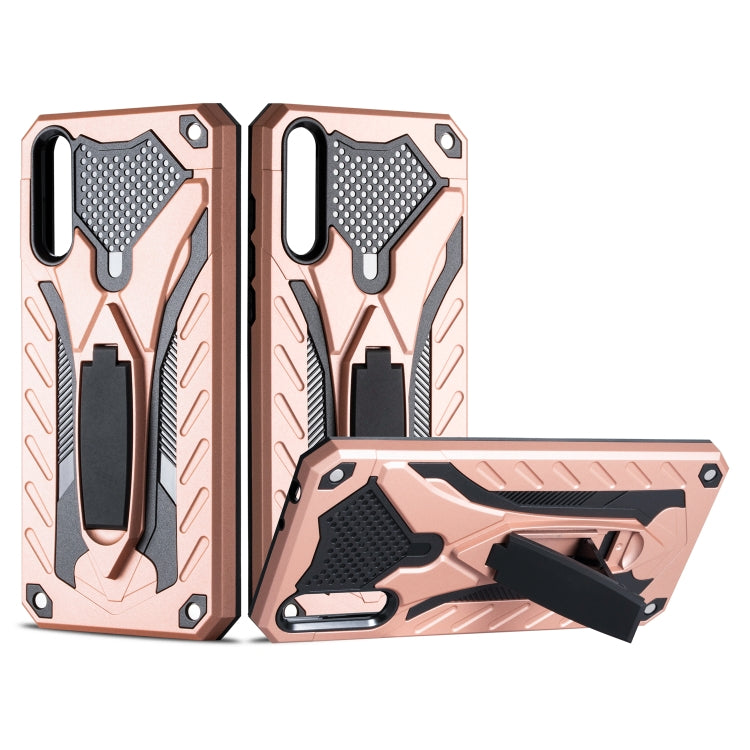 For Huawei Y8p & Enjoy 10s Shockproof TPU + PC Protective Case with Holder