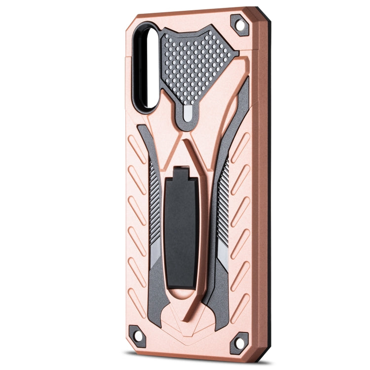 For Huawei Y8p & Enjoy 10s Shockproof TPU + PC Protective Case with Holder