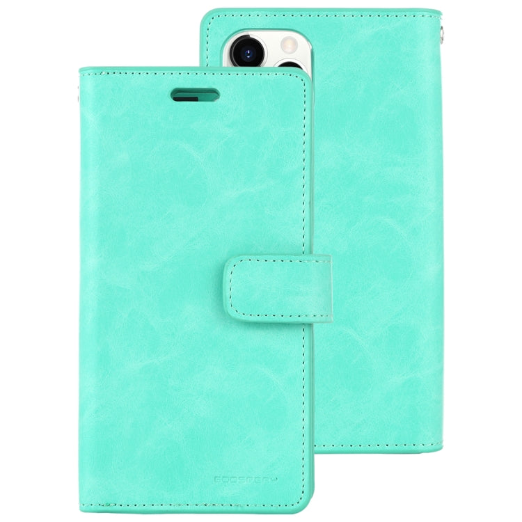 For iPhone 11 Pro MERCURY GOOSPERY MANSOOR Horizontal Flip Leather Case with Holder & Card Slots & Wallet
