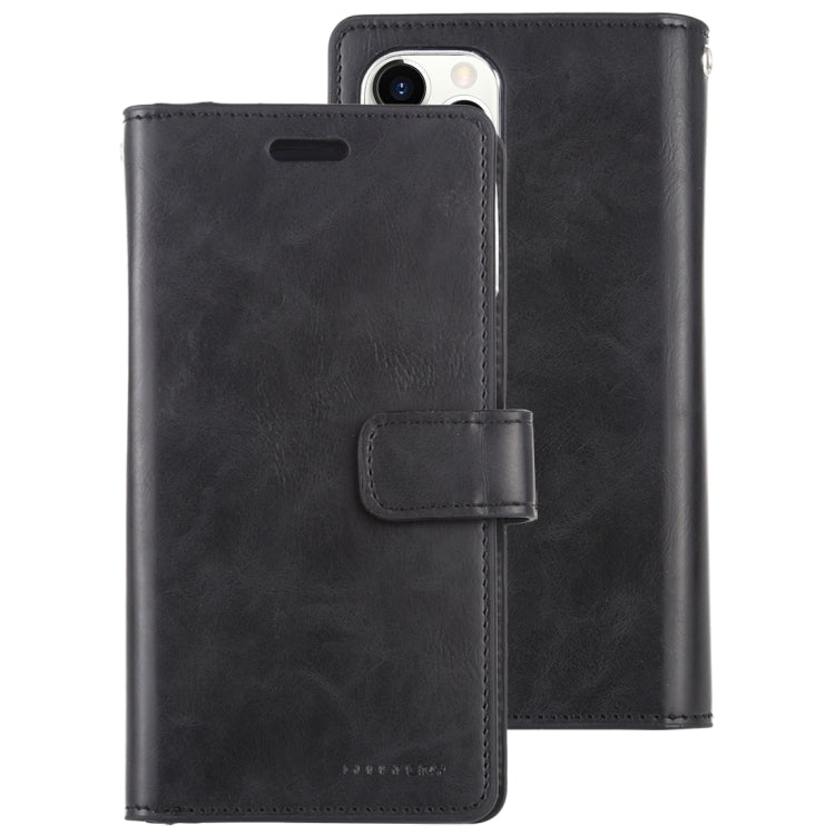 For iPhone 11 Pro MERCURY GOOSPERY MANSOOR Horizontal Flip Leather Case with Holder & Card Slots & Wallet