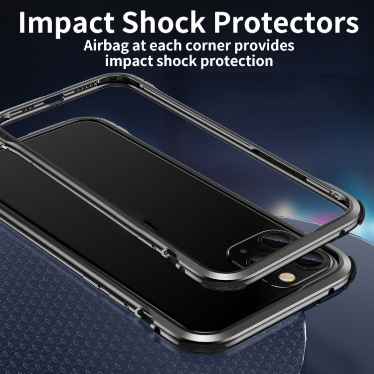 For iPhone 11 Pro Shockproof Metal Protective Frame