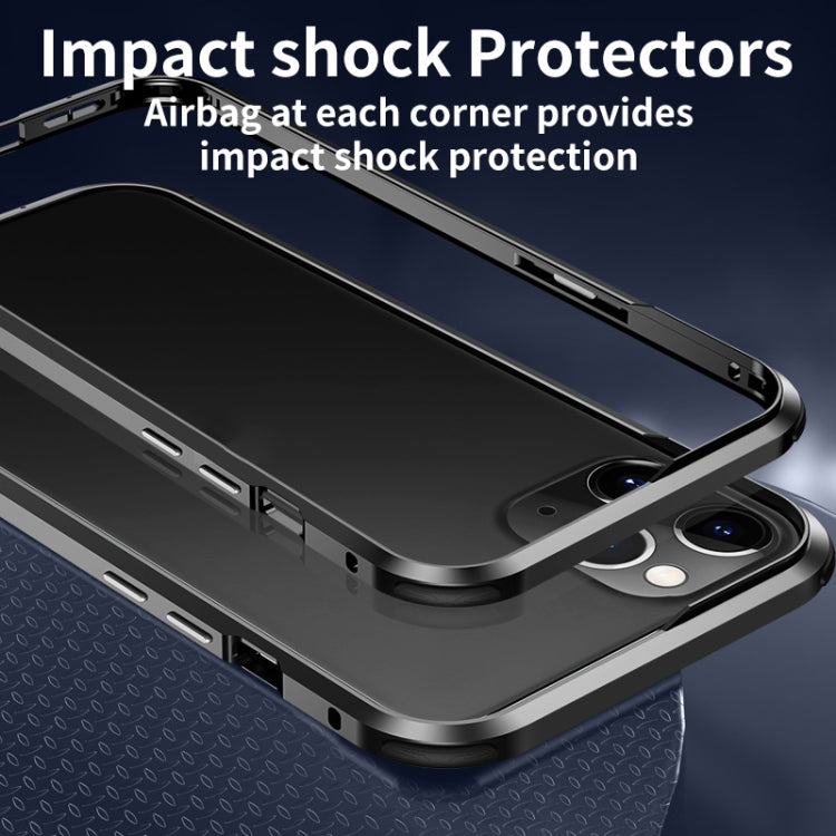 For iPhone 12 mini Shockproof Metal Protective Frame