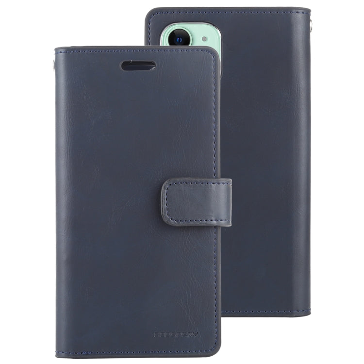 For iPhone 11 MERCURY GOOSPERY MANSOOR Horizontal Flip Leather Case with Holder & Card Slots & Wallet