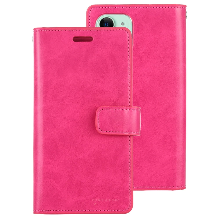 For iPhone 11 MERCURY GOOSPERY MANSOOR Horizontal Flip Leather Case with Holder & Card Slots & Wallet