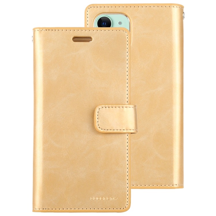 For iPhone 11 MERCURY GOOSPERY MANSOOR Horizontal Flip Leather Case with Holder & Card Slots & Wallet