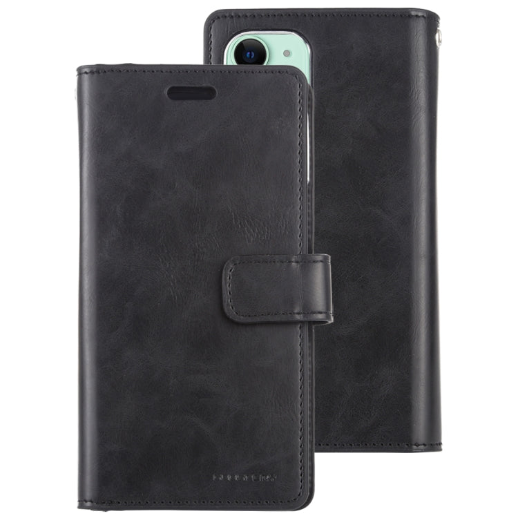 For iPhone 11 MERCURY GOOSPERY MANSOOR Horizontal Flip Leather Case with Holder & Card Slots & Wallet