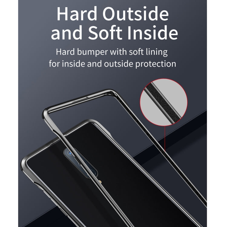For OnePlus 8 Shockproof Ultra-thin Metal Protective Frame