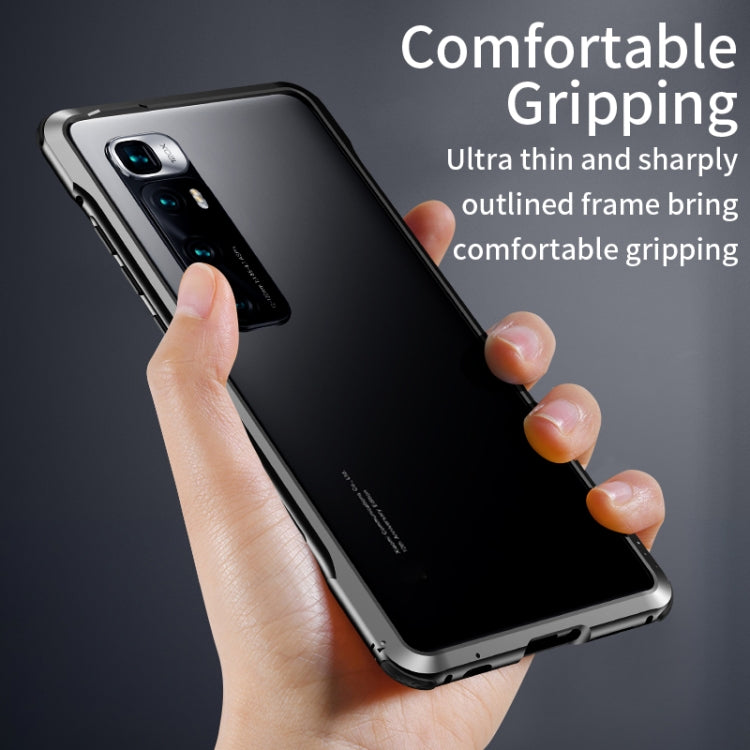 For Xiaomi Mi 10 Pro 5G Shockproof Ultra-thin Metal Protective Frame