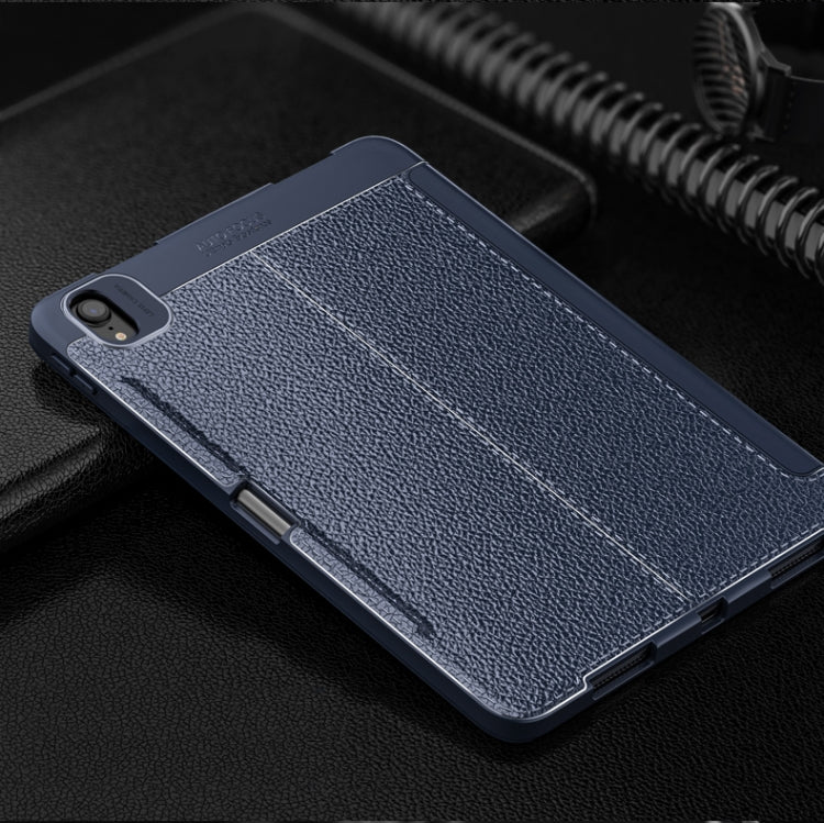 3-Fold Lychee Texture Leather Smart Tablet Case For iPad Air 2022 / 2020 10.9 inch