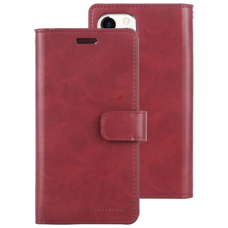 For iPhone 11 Pro Max MERCURY GOOSPERY MANSOOR 9 Card Slots Flip Leather Case