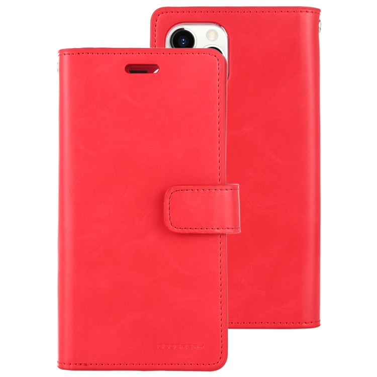 For iPhone 11 Pro Max MERCURY GOOSPERY MANSOOR 9 Card Slots Flip Leather Case