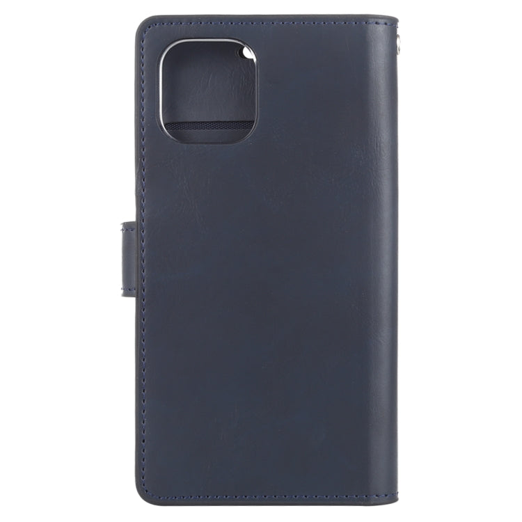 For iPhone 11 Pro Max MERCURY GOOSPERY MANSOOR 9 Card Slots Flip Leather Case