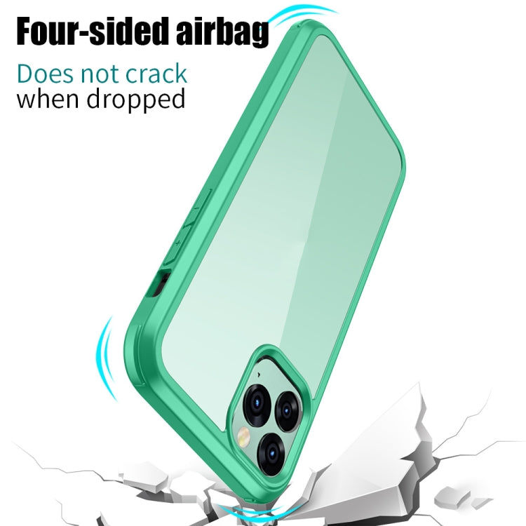 For iPhone 11 Pro Double-sided Plastic Glass Protective Case