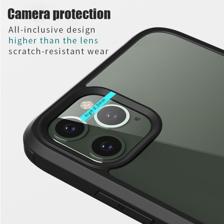 For iPhone 11 Pro Double-sided Plastic Glass Protective Case