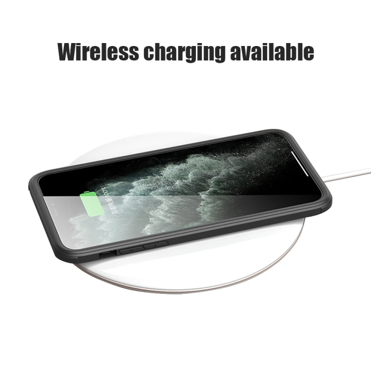 For iPhone 11 Pro Double-sided Plastic Glass Protective Case