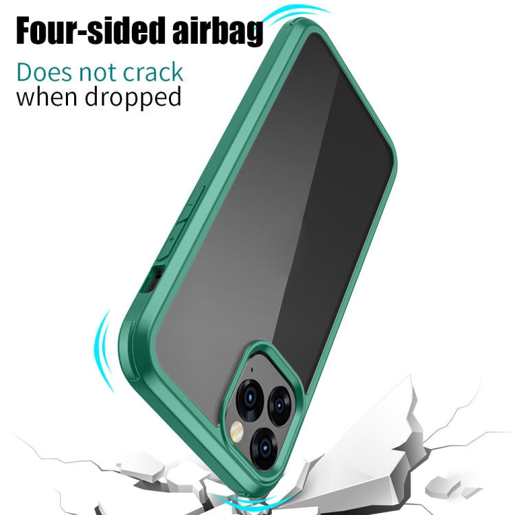 For iPhone 11 Pro Double-sided Plastic Glass Protective Case