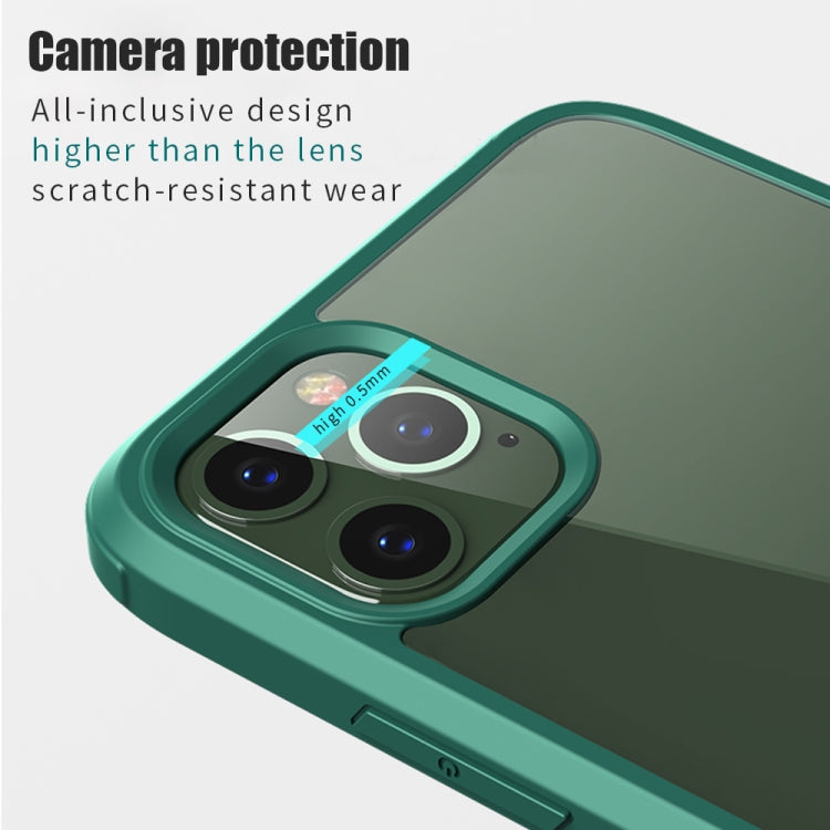 For iPhone 11 Pro Double-sided Plastic Glass Protective Case