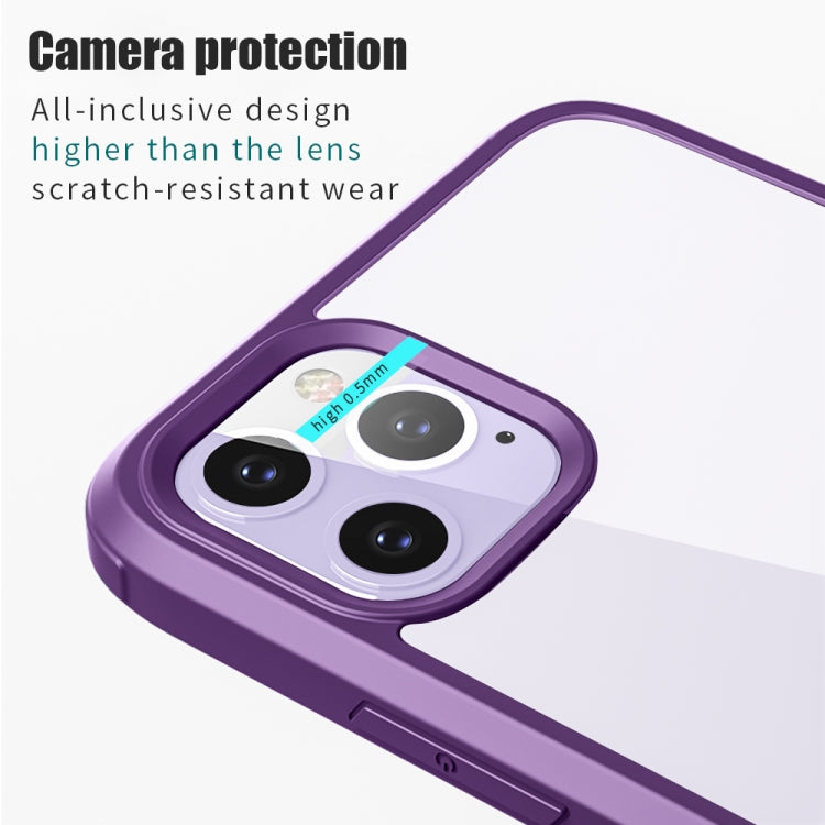 For iPhone 11 Pro Double-sided Plastic Glass Protective Case