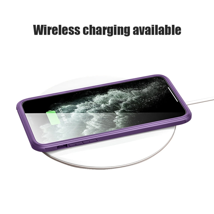 For iPhone 11 Pro Double-sided Plastic Glass Protective Case