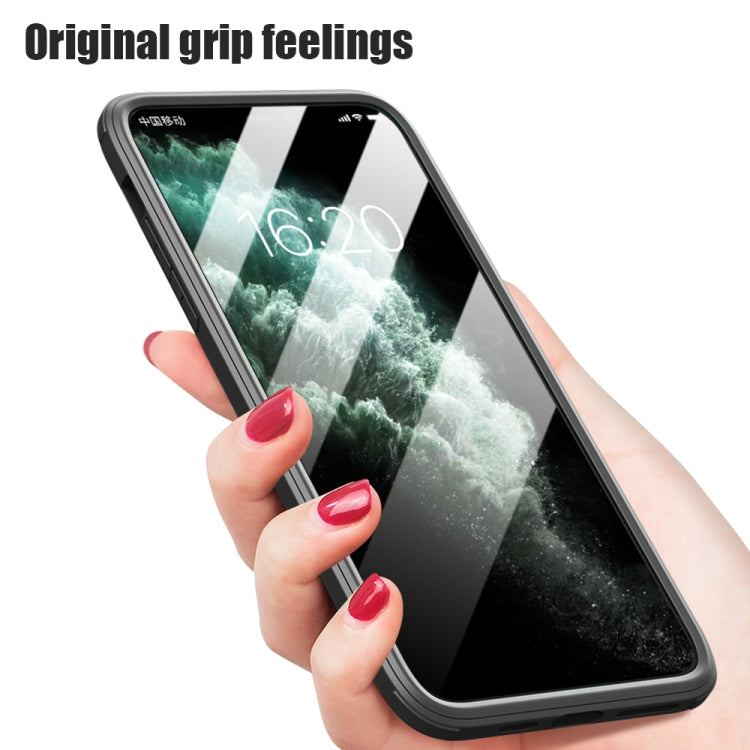 For iPhone 11 Double-sided Plastic Glass Protective Case