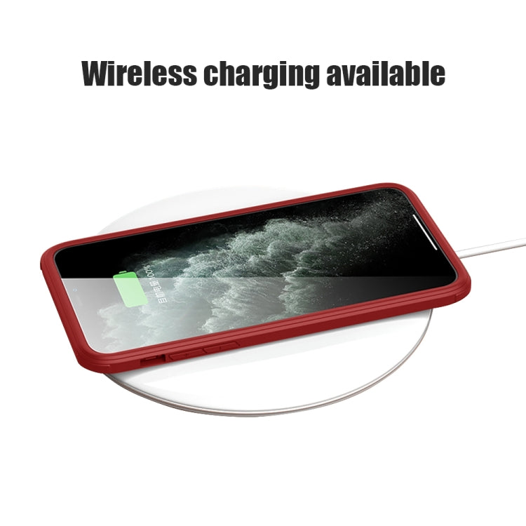 For iPhone 11 Double-sided Plastic Glass Protective Case