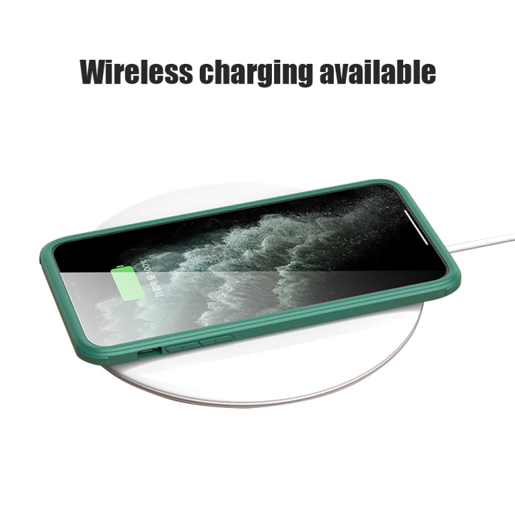 For iPhone 11 Double-sided Plastic Glass Protective Case