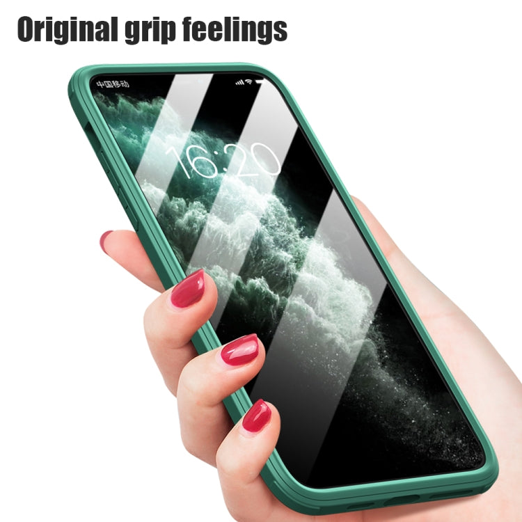 For iPhone 11 Double-sided Plastic Glass Protective Case