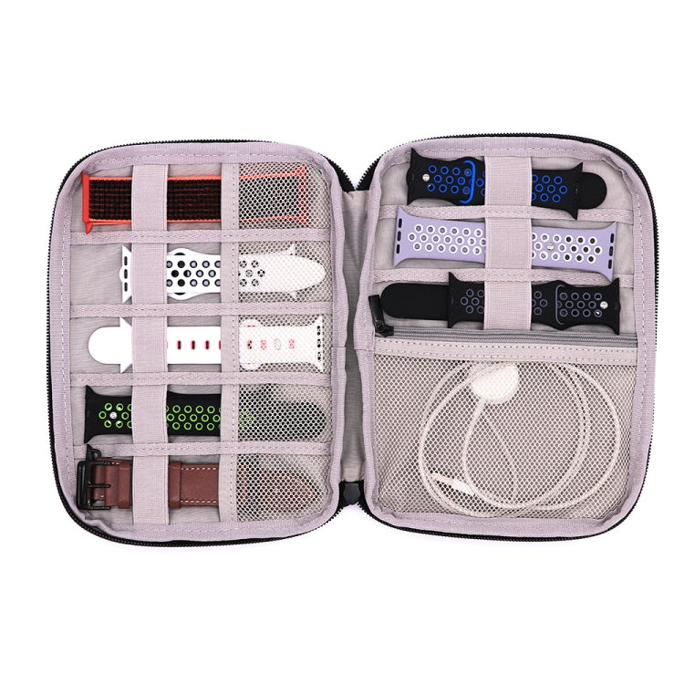 Portable Travel Watchband Strap Storage Bag Protective Box, Style:Single Layer M