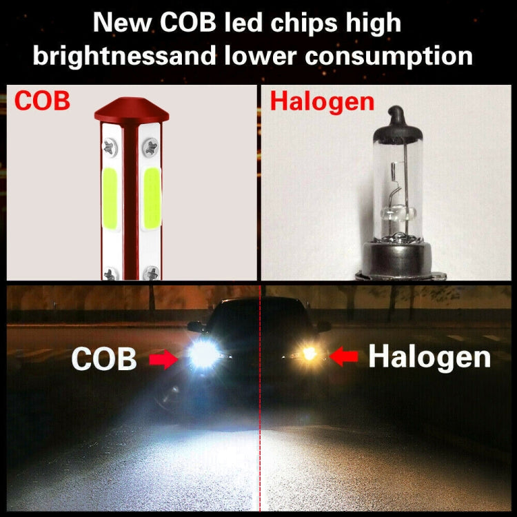 F8 H7 2 PCS DC9-36V 22W 2500LM IP68 Car LED Headlight Lamps