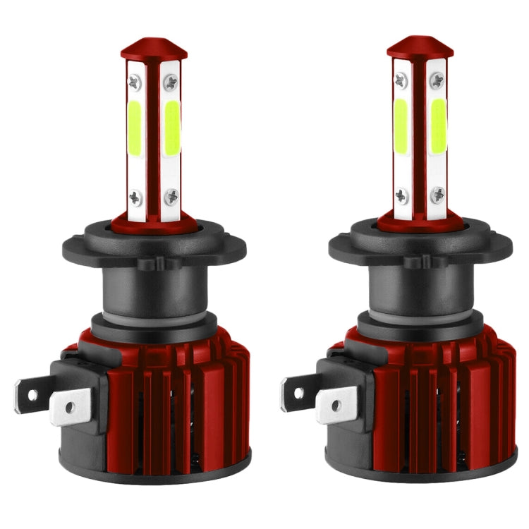 F8 H7 2 PCS DC9-36V 22W 2500LM IP68 Car LED Headlight Lamps