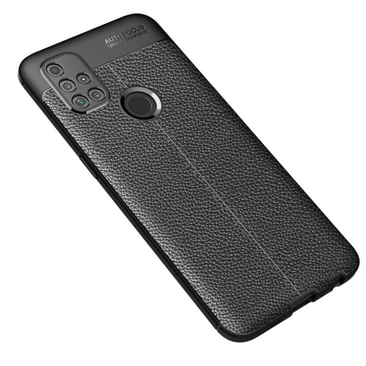 For OnePlus Nord N10 5G Litchi Texture TPU Shockproof Case