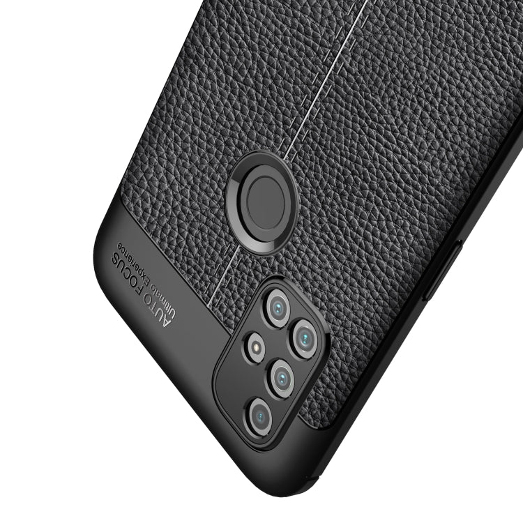 For OnePlus Nord N10 5G Litchi Texture TPU Shockproof Case
