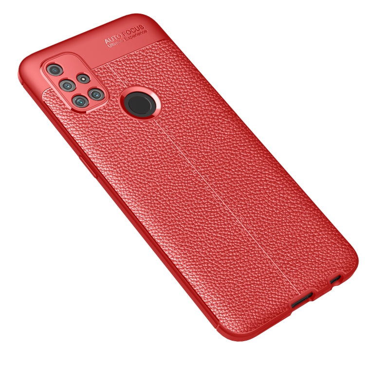 For OnePlus Nord N10 5G Litchi Texture TPU Shockproof Case