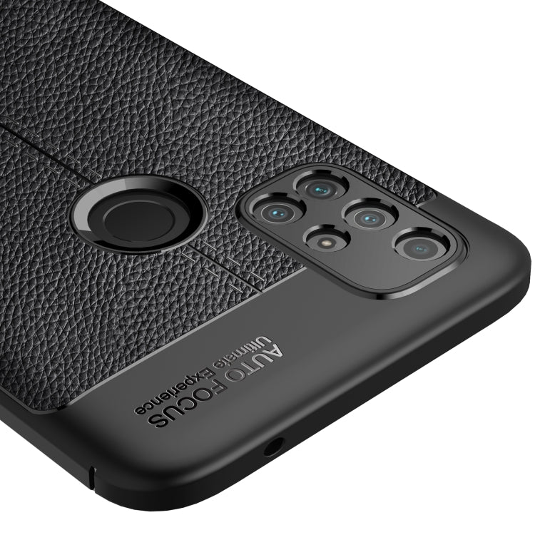 For OnePlus Nord N10 5G Litchi Texture TPU Shockproof Case