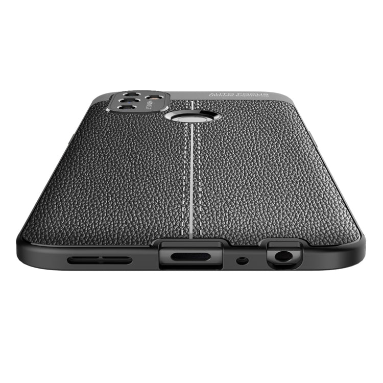 For OnePlus Nord N100 Litchi Texture TPU Shockproof Case