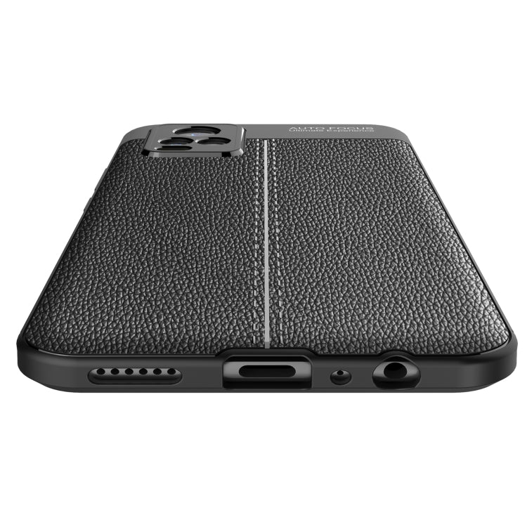 For Vivo V20 Litchi Texture TPU Shockproof Case