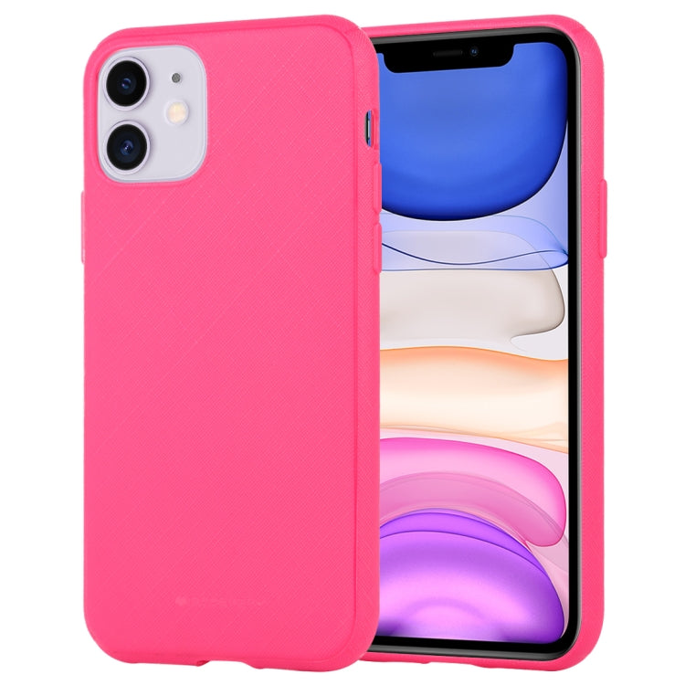 For iPhone 11 MERCURY GOOSPERY STYLE LUX Shockproof Soft TPU Case