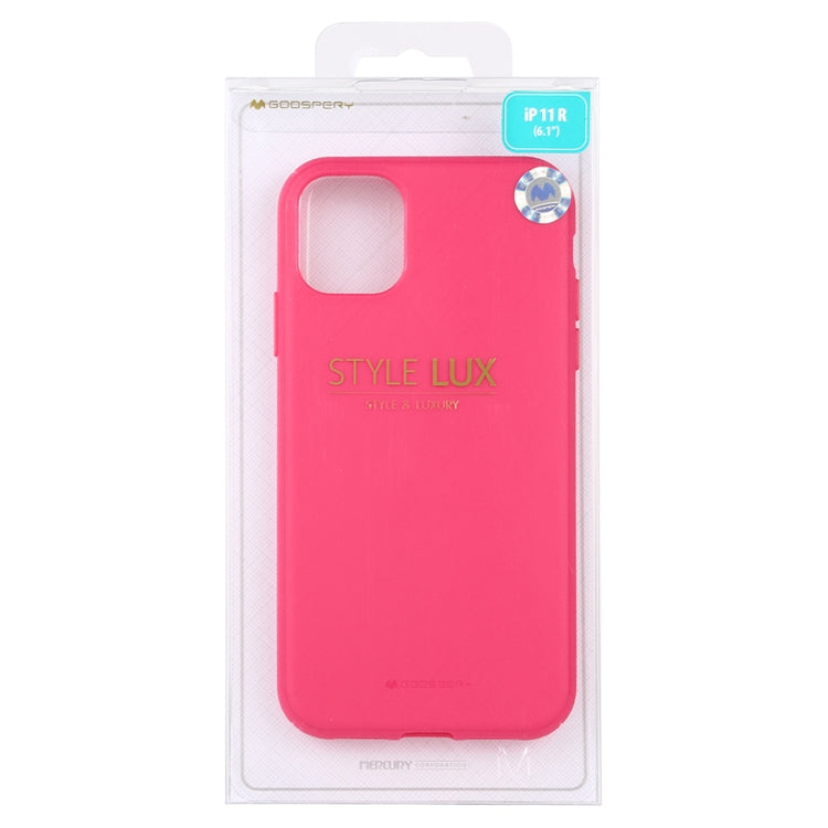 For iPhone 11 MERCURY GOOSPERY STYLE LUX Shockproof Soft TPU Case