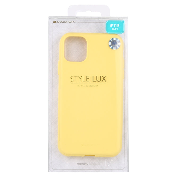 For iPhone 11 MERCURY GOOSPERY STYLE LUX Shockproof Soft TPU Case