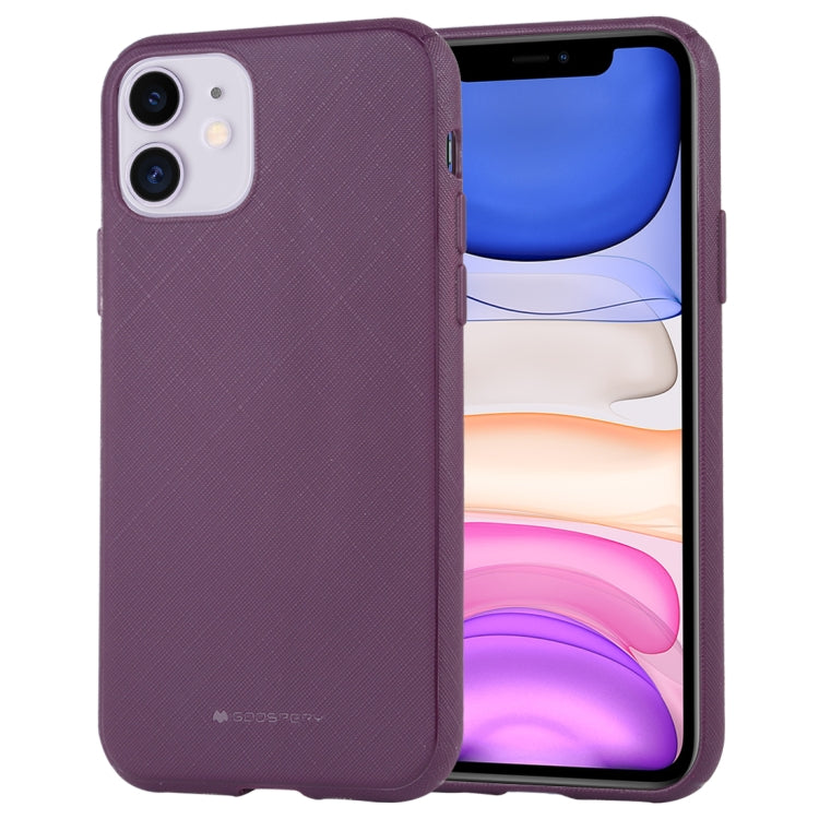 For iPhone 11 MERCURY GOOSPERY STYLE LUX Shockproof Soft TPU Case