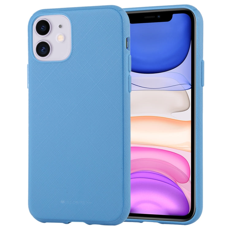 For iPhone 11 MERCURY GOOSPERY STYLE LUX Shockproof Soft TPU Case