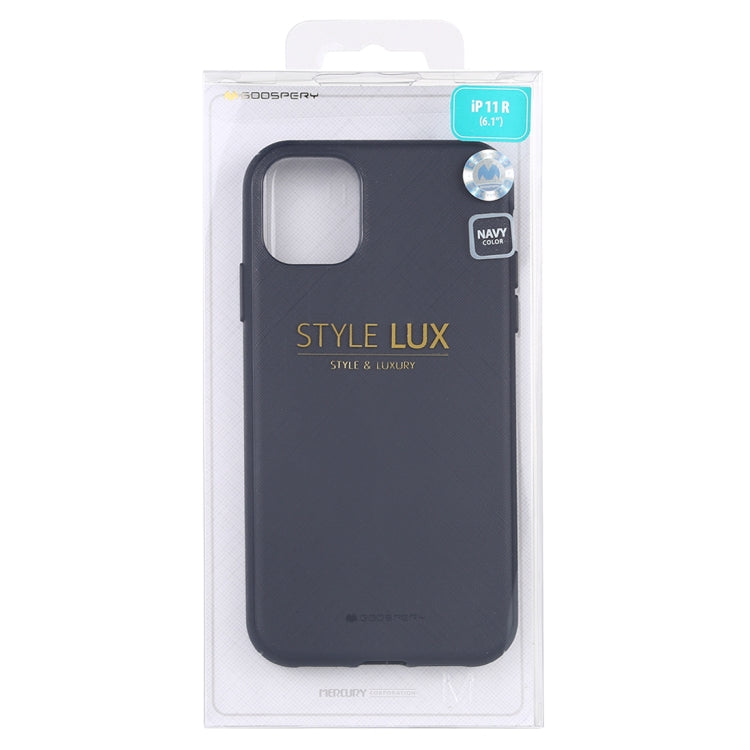 For iPhone 11 MERCURY GOOSPERY STYLE LUX Shockproof Soft TPU Case