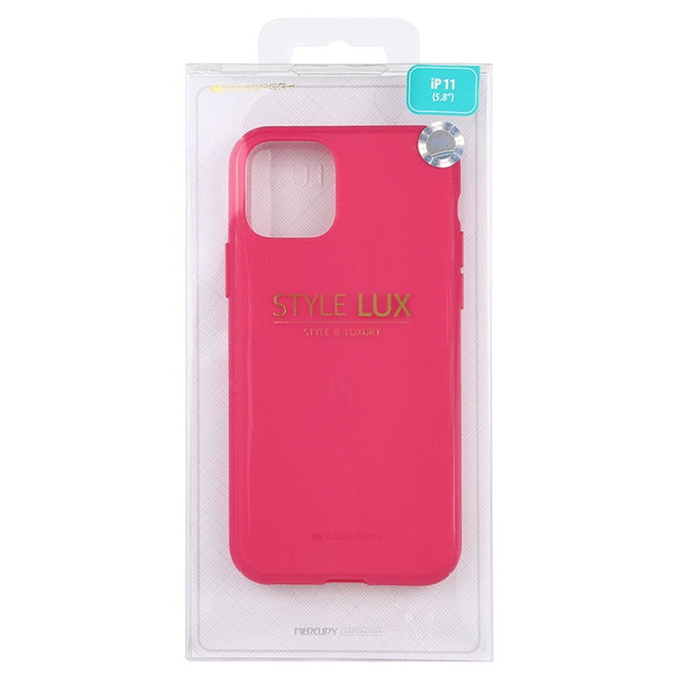 For iPhone 11 Pro MERCURY GOOSPERY STYLE LUX Shockproof Soft TPU Case