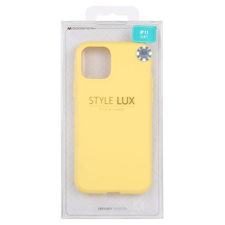 For iPhone 11 Pro MERCURY GOOSPERY STYLE LUX Shockproof Soft TPU Case