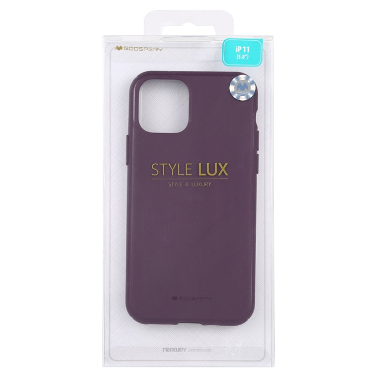 For iPhone 11 Pro MERCURY GOOSPERY STYLE LUX Shockproof Soft TPU Case