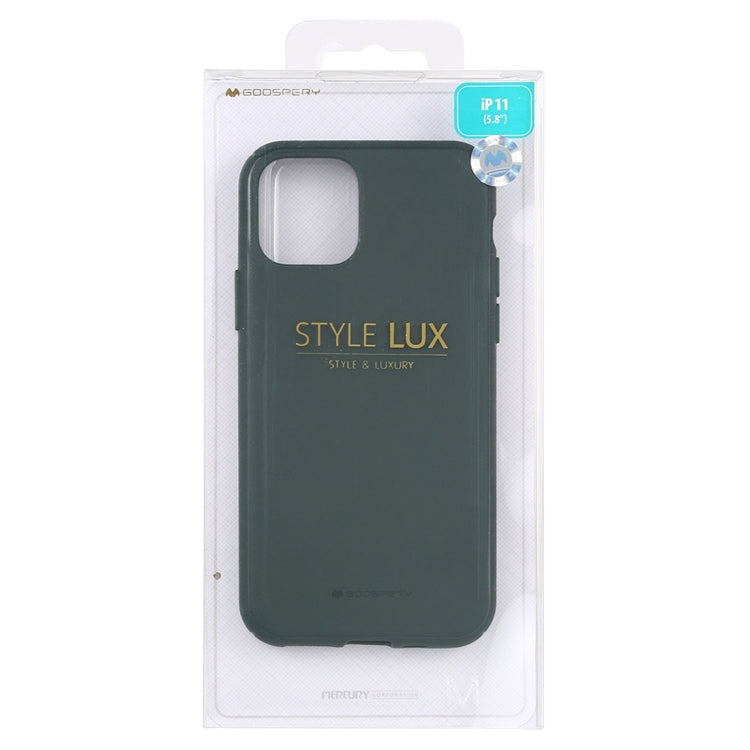For iPhone 11 Pro MERCURY GOOSPERY STYLE LUX Shockproof Soft TPU Case